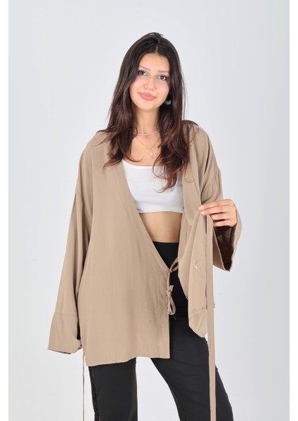 Kuşaklı,beli Ayarlanabilir,kadın Kimono fiyatları