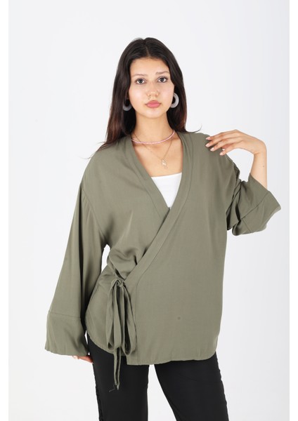 Kuşaklı,beli Ayarlanabilir,kadın Kimono fiyatları