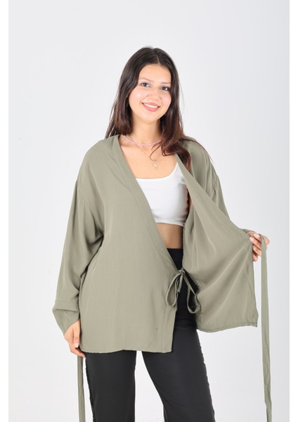 Kuşaklı,beli Ayarlanabilir,kadın Kimono modelleri