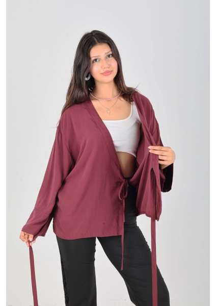 Kuşaklı,beli Ayarlanabilir,kadın Kimono fiyatları