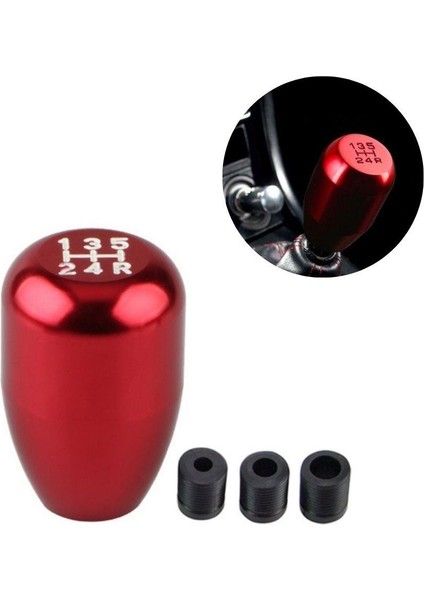 Metal Vites Topuzu Üniversal Kırmızı Renk