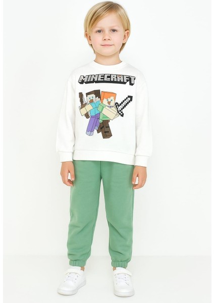 Erkek Çocuk Minecraft Eşofman Takımı DMB-9853