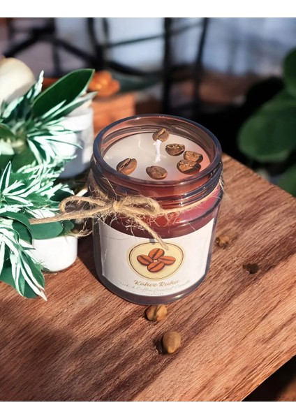 Kahveli Mum – Kahve Kokulu Amber Kavanoz Mum / Kahve Ruhu fiyatları