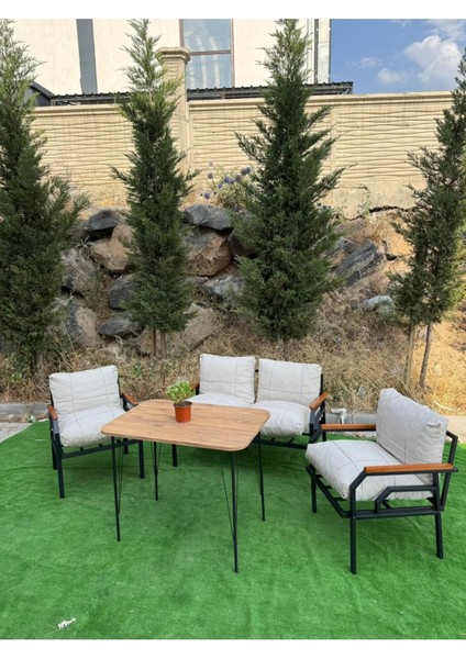 Kutay Bahçe Mobilyası, Balkon Takımı, Çay Seti Koltuk Takımı Cafe Mobilyası 2-1-1 Masalı modelleri