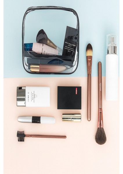 Tatil, Plaj, Kozmetik ,makyaj Bakım Çantası Seti, Şeffaf Su Geçirmez , 3 Adet Çanta fırsatları