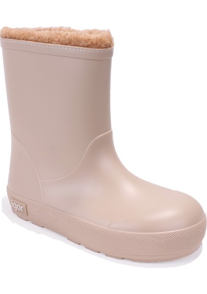 W10306 Yogi Borreguito Bej Ortopedik Erkek Çocuk Yağmur Çizme
