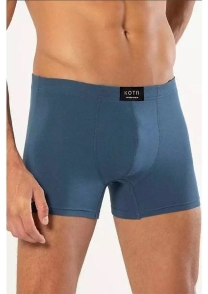 Kota 1009 Erkek Beli Katlamalı Likralı Boxer
