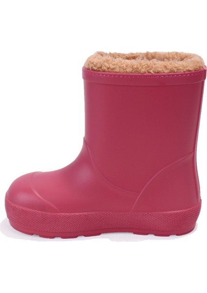 W10306 Yogi Borreguito Koyu Pembe Ortopedik Kız Çocuk Yağmur Çizme modelleri