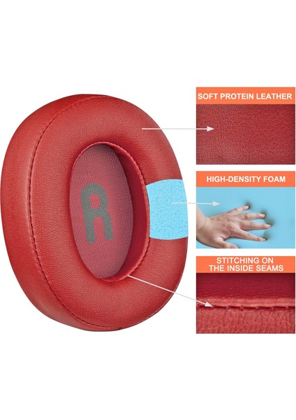 Jbl Tune 700(700BT)/710(710BT)/720(720BT)/750 (750BT,750BTNC)/760(760NC)/770(770NC) Uyumlu Kulaklık Pedi Protein Kulak Yastık Süngeri Gürültü Yalıtım Köpüğü Earpad modelleri