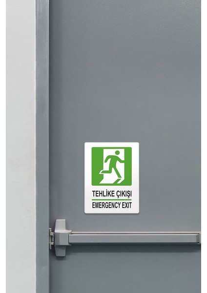 Tehlike Çıkışı 25 x 35