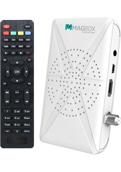 Magbox Adventure Full Hd Uydu Alıcısı Cihazı 4000 Kanal Tkgs Youtube USB Destekli Uzatma Display Gözlü