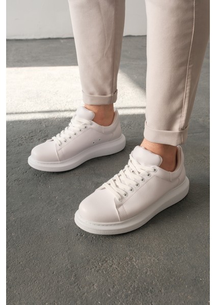 Erkek Beyaz Sneaker AYAKKABI-257 indirimleri