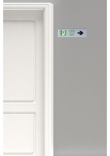 Yangın Çıkışı Sağ 10 X25