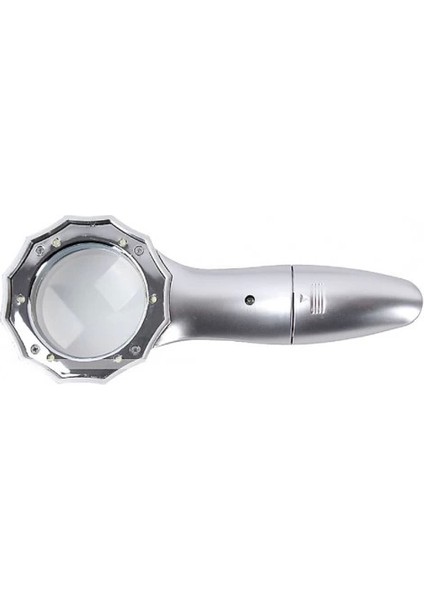 7x Büyüteç 6 LED Işık Aydınlatma 50MM Optik Lens El Büyüteç fırsatları