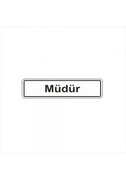 Genel Mudyonlendırme Levhası (YUL-111)