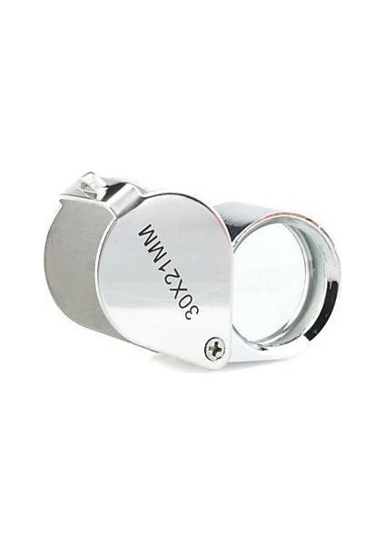 30X21 Full Çelik Kaplı Büyüteç (Lüp)