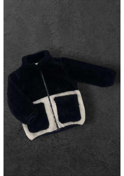 Erkek Çocuk Peluş Cepli Fermuarlı Welsoft Kışlık Mont fırsatları