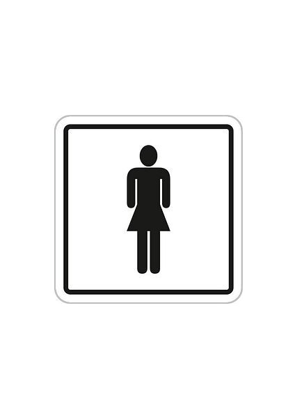 Kadın Sembolü 12 x 12 fiyatları