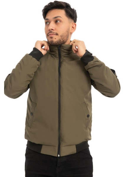 Spor Erkek Astarlı Dik Yaka Mevsimlik Cepli Su ve Rüzgar Geçirmez Mont fiyatları
