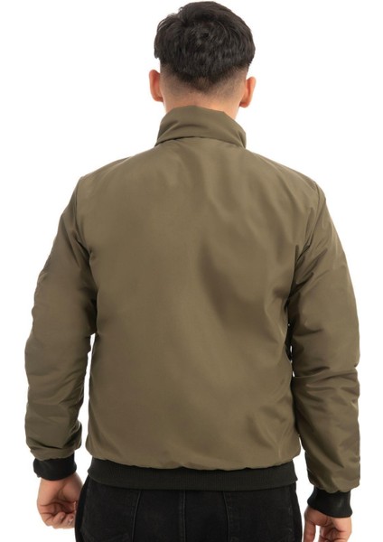 Spor Erkek Astarlı Dik Yaka Mevsimlik Cepli Su ve Rüzgar Geçirmez Mont fırsatları