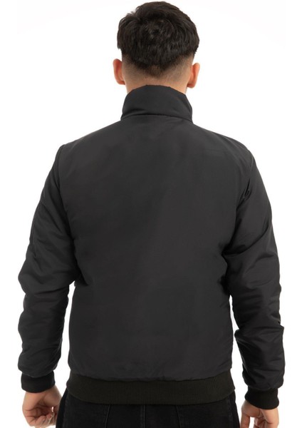 Spor Erkek Astarlı Dik Yaka Mevsimlik Cepli Su ve Rüzgar Geçirmez Mont fırsatları