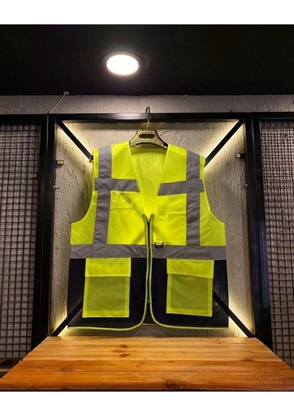 Yönetici Yeleği Mühendis Tipi Dolunay Iş Güvenliği