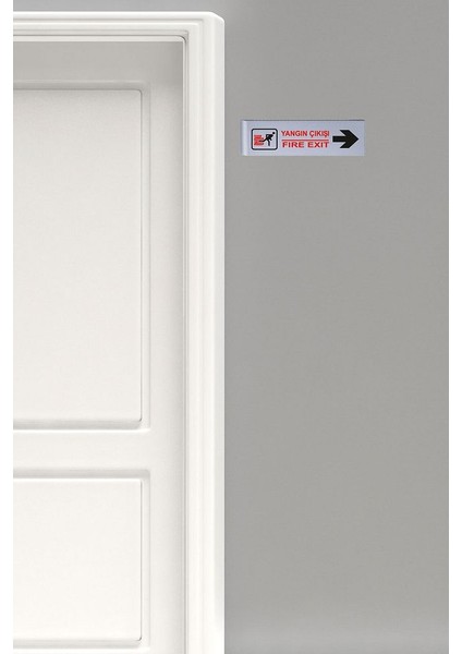 Yangın Çıkışı Sağ 10 X25