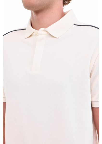 ml Mark 12ESS300 5fx Kırık Beyaz Erkek Kısa Kol T-Shirt fırsatları