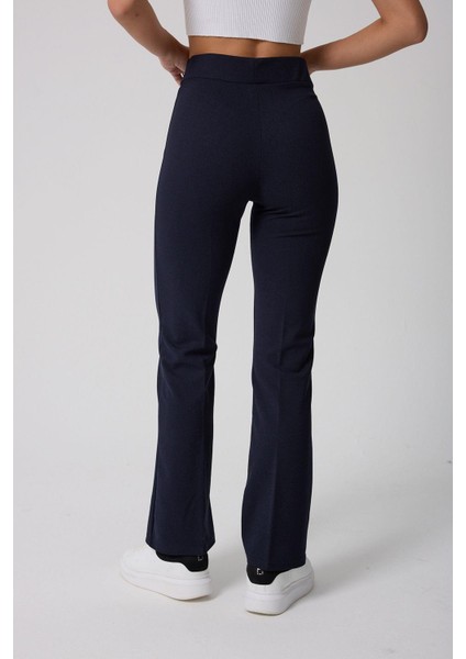 Kadın Yüksek Belli Toparlayıcı Ispanyol Paça Palazzo Pantolon fırsatları