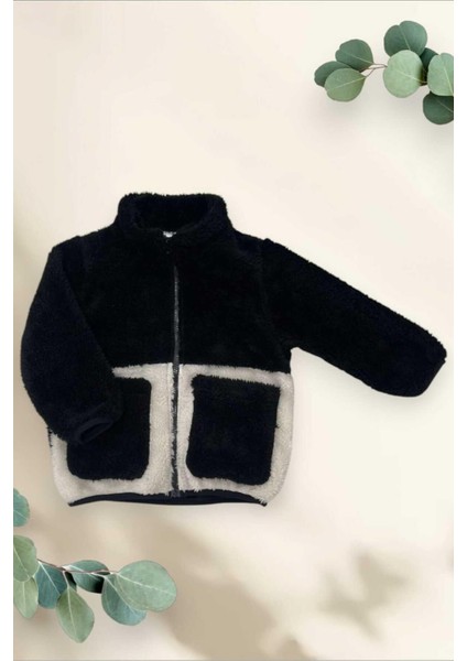 Kız Çocuk Peluş Cepli Fermuarlı Welsoft Kışlık Mont fiyatları