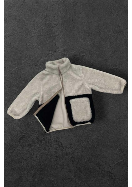 Spor Kız Çocuk Peluş Cepli Fermuarlı Welsoft Kışlık Mont fiyatları