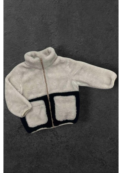 Spor Kız Çocuk Peluş Cepli Fermuarlı Welsoft Kışlık Mont fırsatları