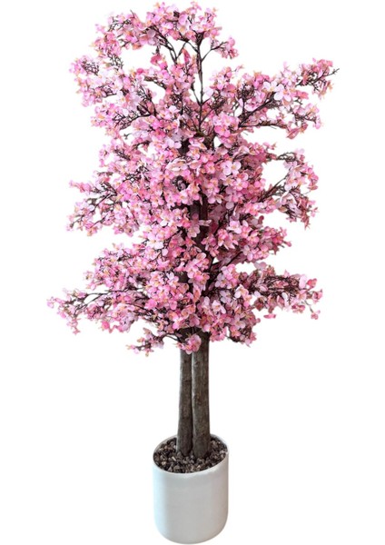 Yoğun Yapraklı 100 cm Yapay Sakura Bahar Dalı Ağacı Premium modelleri