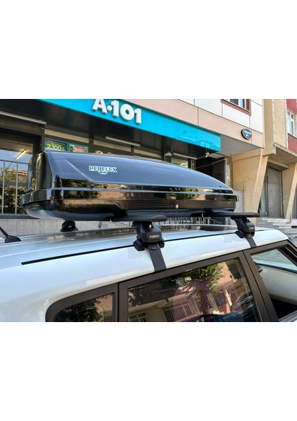 Kia Soul 2008-2013 Oluksuz Üst Tavan Portbagaj Taşıyıcı Ara Atkısı Toros Serisi Pro 4 Gri modelleri