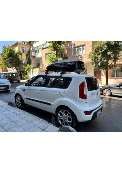 Kia Soul 2008-2013 Oluksuz Üst Tavan Portbagaj Taşıyıcı Ara Atkısı Toros Serisi Pro 4 Gri fırsatları