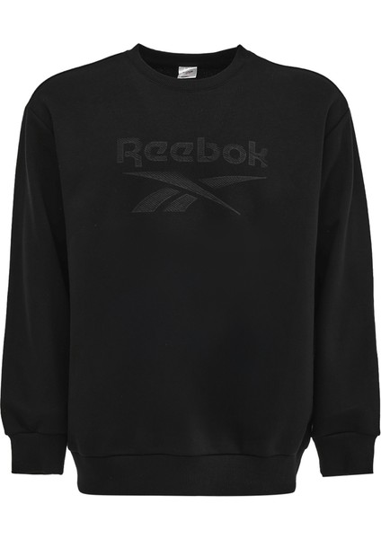 New Id Reg Crew Siyah Erkek Sweatshirt modelleri