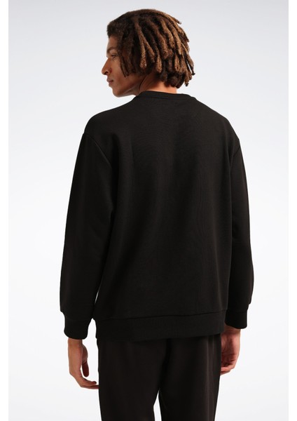 New Id Reg Crew Siyah Erkek Sweatshirt indirimleri