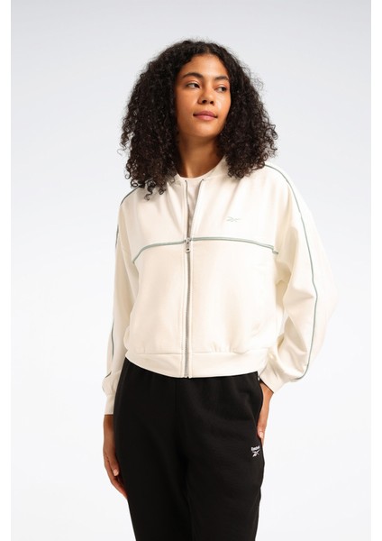 Carmen Fz Ekru Kadın Eşofman Üstü