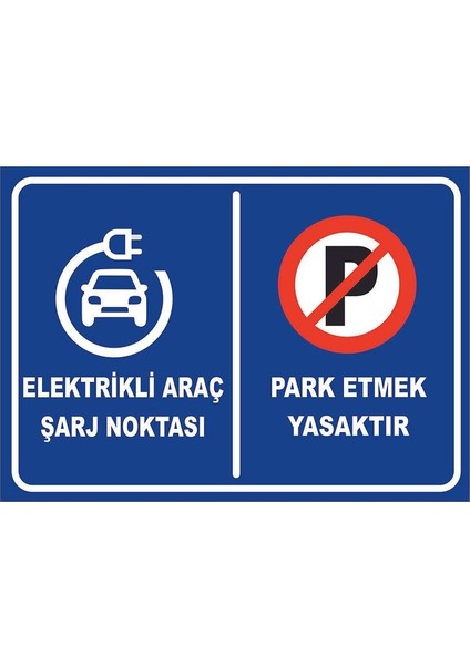 Elektrikli Araç Şarj Noktası 50X70 cm Galvaniz Saç 0,4 mm