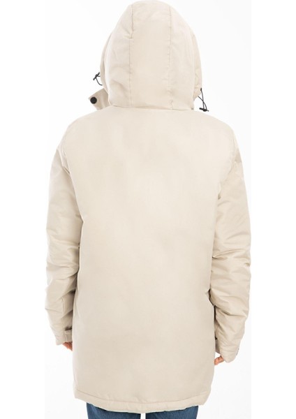 Spor Kadın Polarlı Su ve Rüzgar Geçirmez Kapüşonlu Kışlık Mont & Kaban & Parka fırsatları