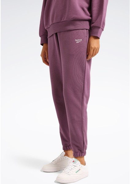 New Id Bsc Jogger Mor Kadın Eşofman Altı