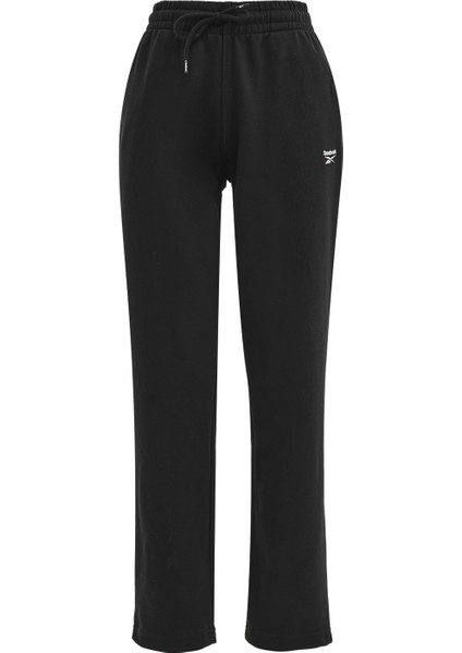 New Id Oh Pant Siyah Kadın Eşofman Altı