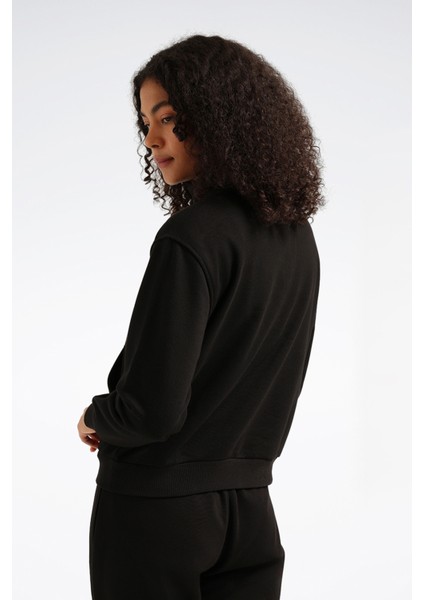 Q3 Ide Ft Mıdlayer Siyah Kadın Sweatshirt indirimleri