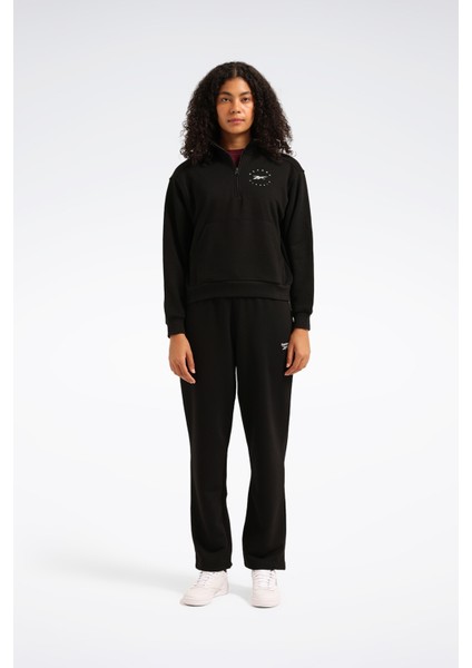 Q3 Ide Ft Mıdlayer Siyah Kadın Sweatshirt