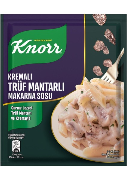 Kremalı Trüf Mantarlı Makarna Sosu 52 gr x 6 Adet fiyatları