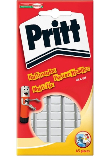 Pritt Hamur Yapıştırıcı Multi Fix 65 Li Hamur Yapıştırıcı (24 Lü Paket)