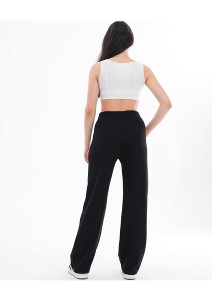Yüksek Bel Düz Paça Kadın Eşofman Altı
