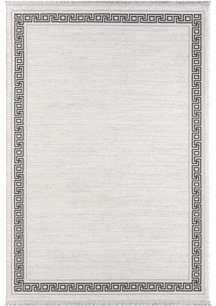 Vista VS007G Krem Halı Modern Desen Antialerjik Pamuk Taban Yıkanabilir Salon Halısı Yatak Odası modelleri