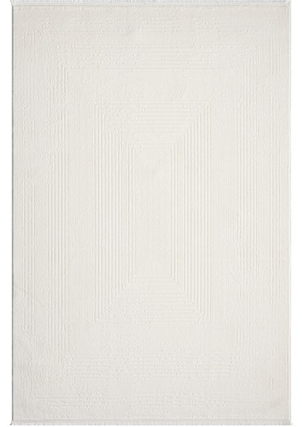 Armony AR007A Beyaz Halı Modern Desen Akrilik Pamuk Taban Tozu Az Salon Halısı Yatak Odası Koridor modelleri