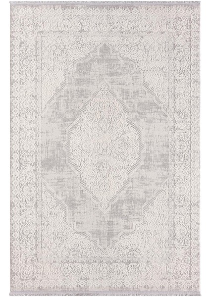 Vista VS002A Beyaz Halı Klasik Desen Antialerjik Pamuk Taban Yıkanabilir Salon Halısı Yatak Odası fiyatları